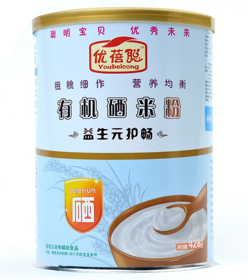 優(yōu)蓓聰有機(jī)硒米粉益生元護(hù)暢配方(鐵聽(tīng))