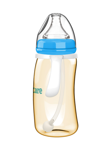 伊斯卡爾260mlPPSU企鵝自動(dòng)哺乳瓶(藍(lán))