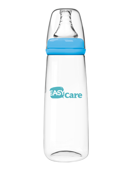 伊斯卡爾240mlPP標準口徑奶瓶(藍)