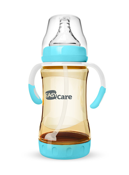 伊斯卡爾240mlPPSU防脹氣自動(dòng)奶瓶(藍(lán))