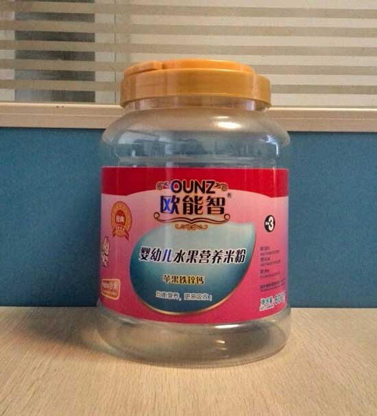 歐能智3段蘋果鐵鋅鈣營(yíng)養(yǎng)米粉