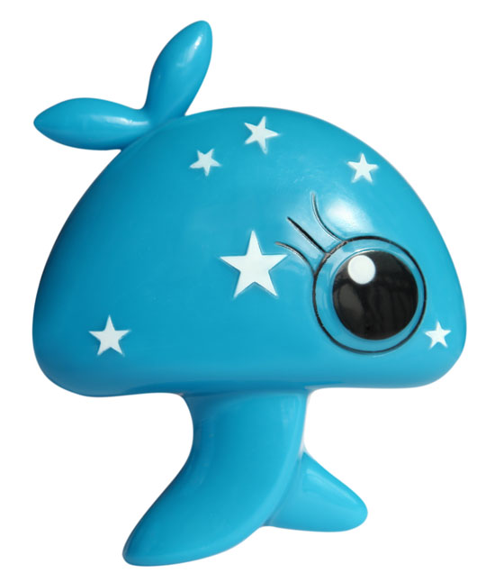 樂琪蘑菇點點夜燈藍(lán)色