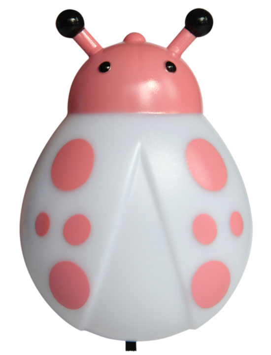 樂(lè)琪歡樂(lè)甲殼蟲(chóng)夜燈粉的