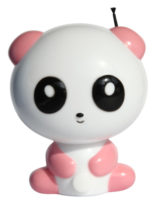 樂琪小托托空氣凈化夜燈粉色