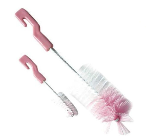 貝佳親尼龍奶瓶刷粉色