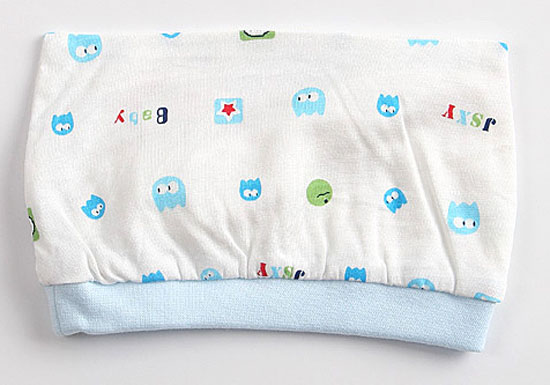 金色小魚單面麻塞爾纖維嬰童帽