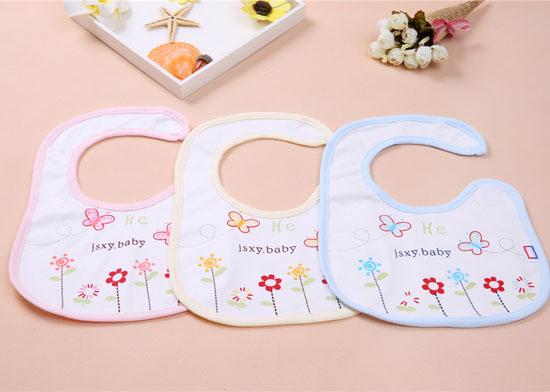 金色小魚單面蘆薈纖維小蜜蜂口水圍