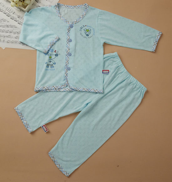 金色小魚竹纖維雙面素色皇冠熊合同套