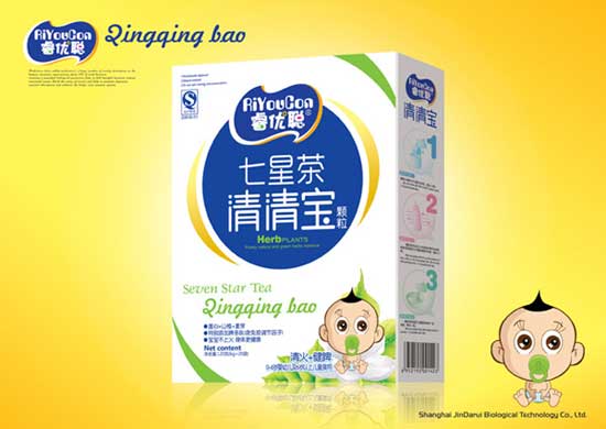 睿優(yōu)聰七星茶清清寶顆粒