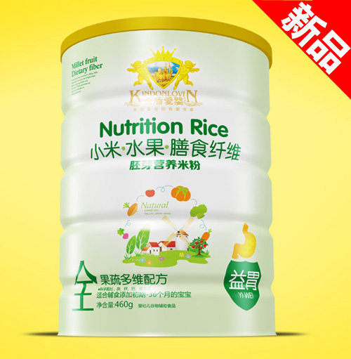 復(fù)件金盾愛嬰小米水果膳食纖維全果蔬多維配方胚芽營養(yǎng)米粉(聽)