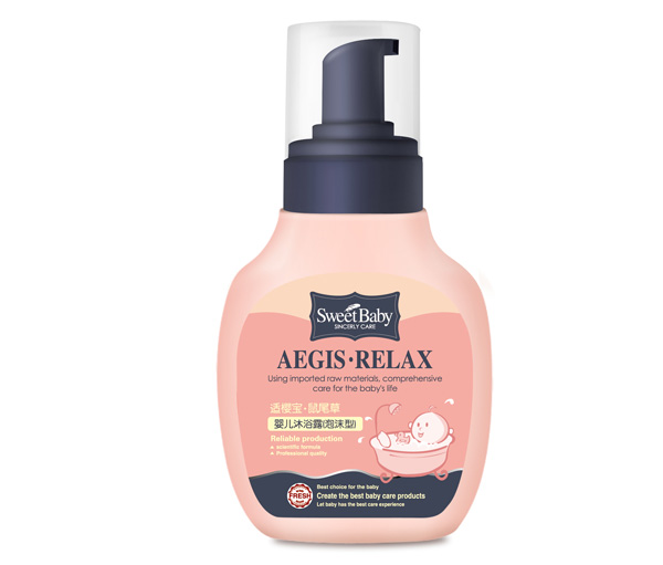 新適櫻寶鼠尾草嬰兒沐浴露(泡沫型)330ml