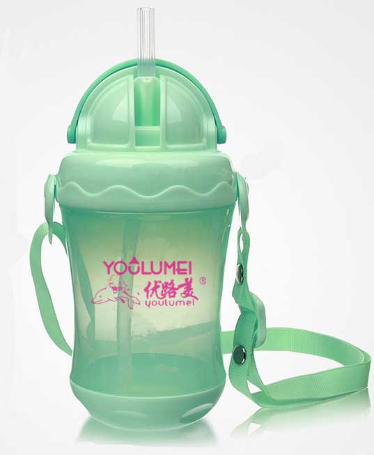 優(yōu)路美背帶水壺淡綠色