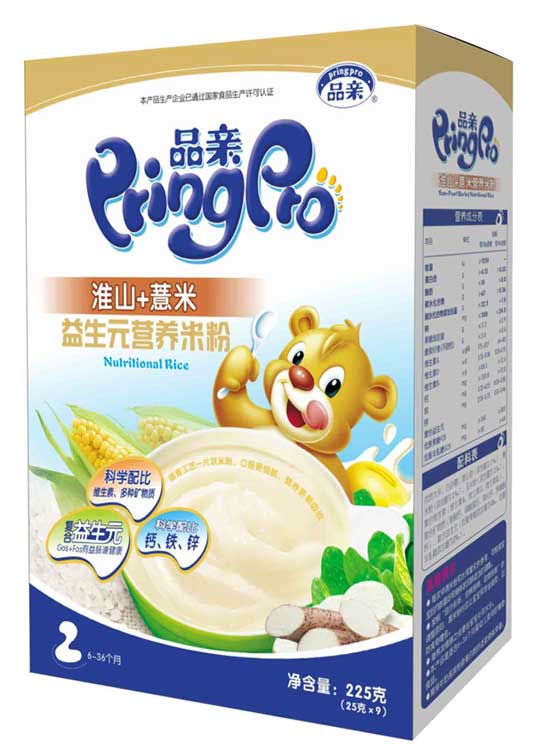 品親益生元淮山薏米營養(yǎng)米粉