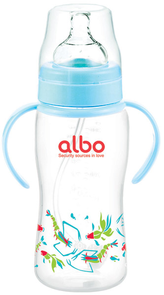 愛樂寶300mlPP自動(dòng)奶瓶藍(lán)