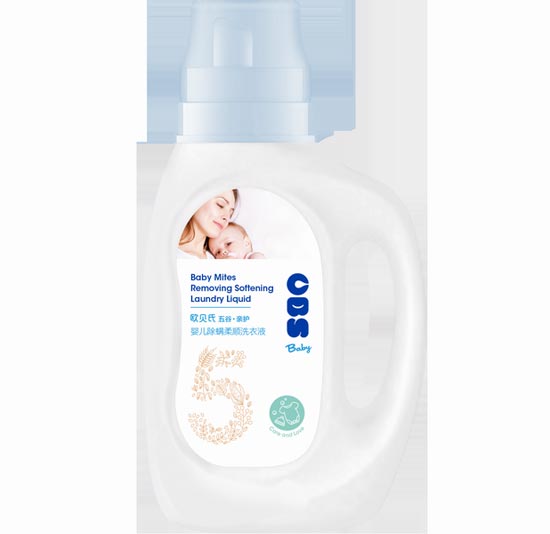 歐貝氏嬰兒除螨柔順洗衣液2L
