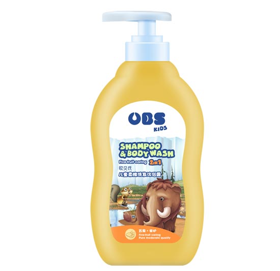 歐貝氏兒童柔嫩洗發(fā)沐浴露300ml