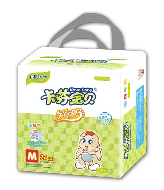 卡芬寶貝拉拉褲男寶寶M-24片