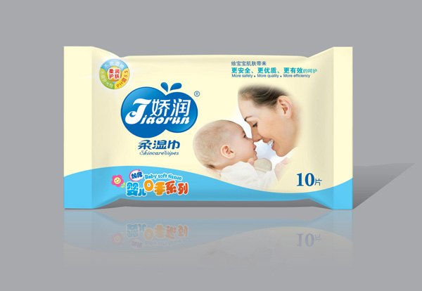 嬌潤(rùn)嬰兒10片手口濕巾