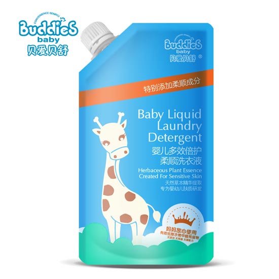 貝愛貝舒嬰兒多效倍護柔順洗衣液(環(huán)保裝)