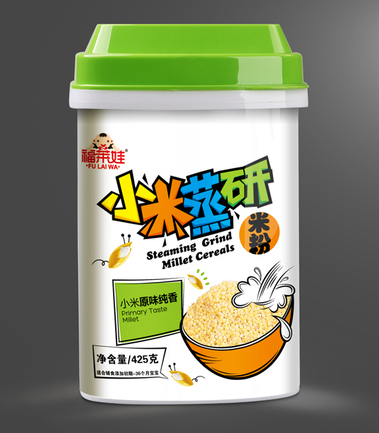 福萊娃原味純香配方小米蒸研米粉