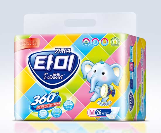 朵咪小包M碼極薄超能吸紙尿片