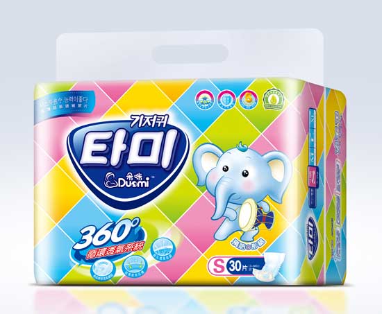 朵咪小包S碼極薄超能吸紙尿片