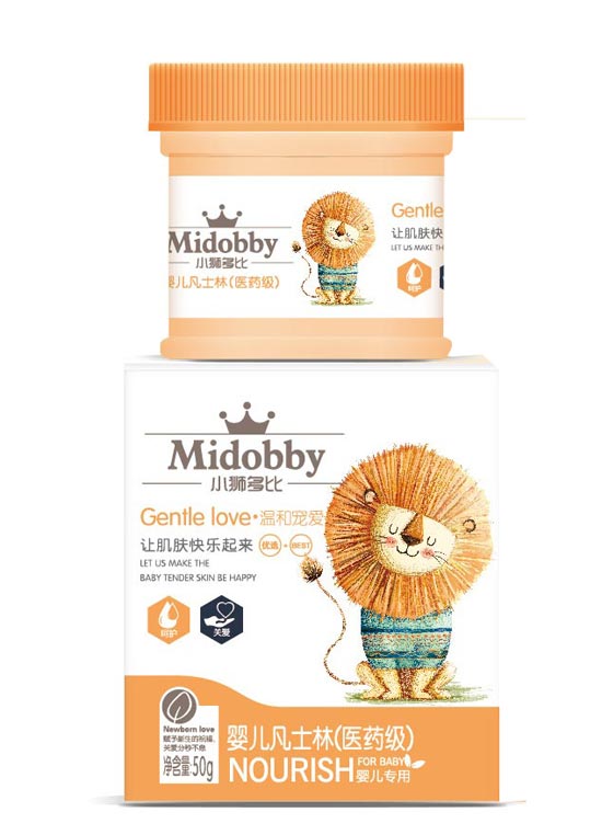 小獅多比嬰兒凡士林50g