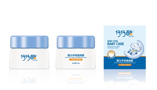 仔仔酷嬰兒牛奶滋潤霜