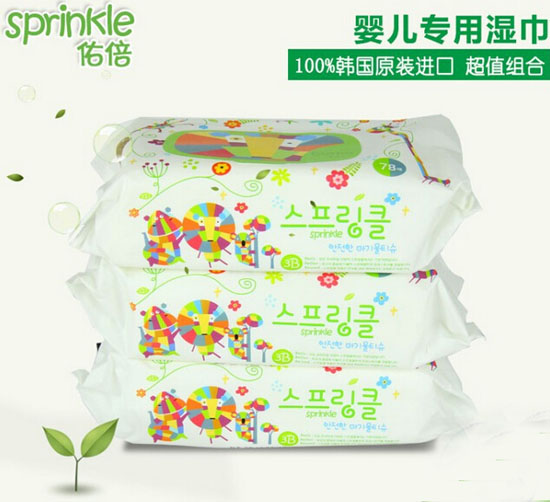 佑倍韓國進(jìn)口嬰兒濕巾超值組合裝