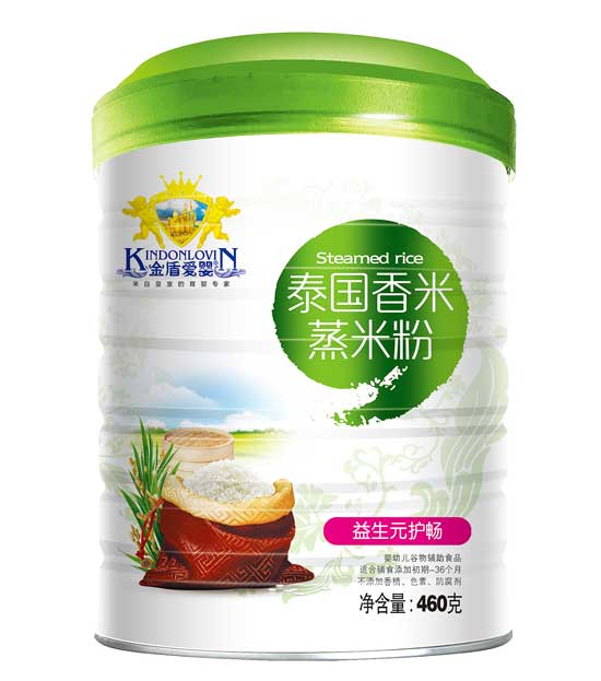 金盾愛嬰益生元護(hù)暢泰國(guó)香米蒸米粉