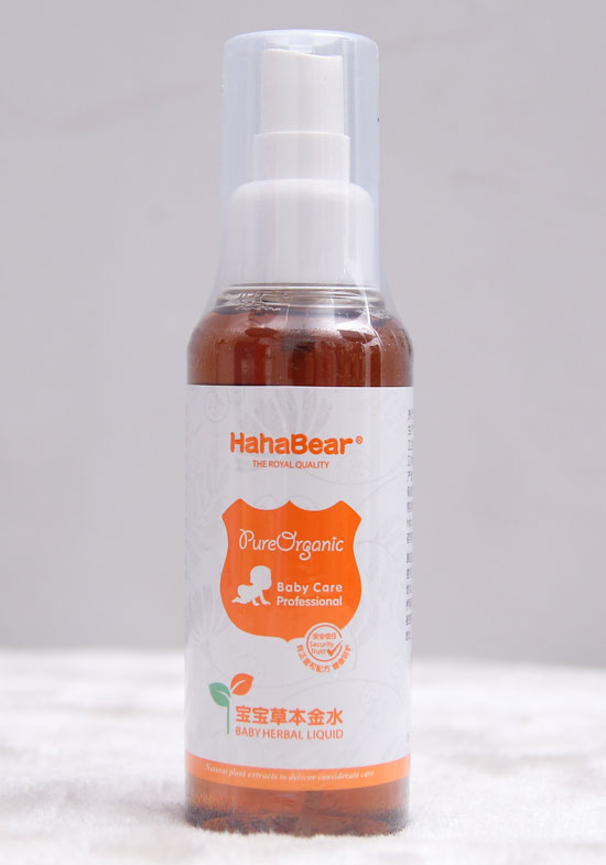 哈哈熊寶寶草本金水