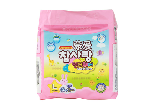 蒙愛拉拉褲L18+2女寶寶