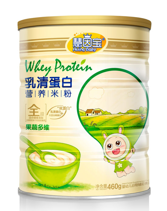 慧因?qū)毠叨嗑S乳清蛋白營(yíng)養(yǎng)米粉