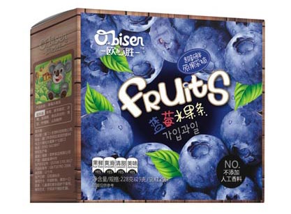 歐必勝藍(lán)莓水果條