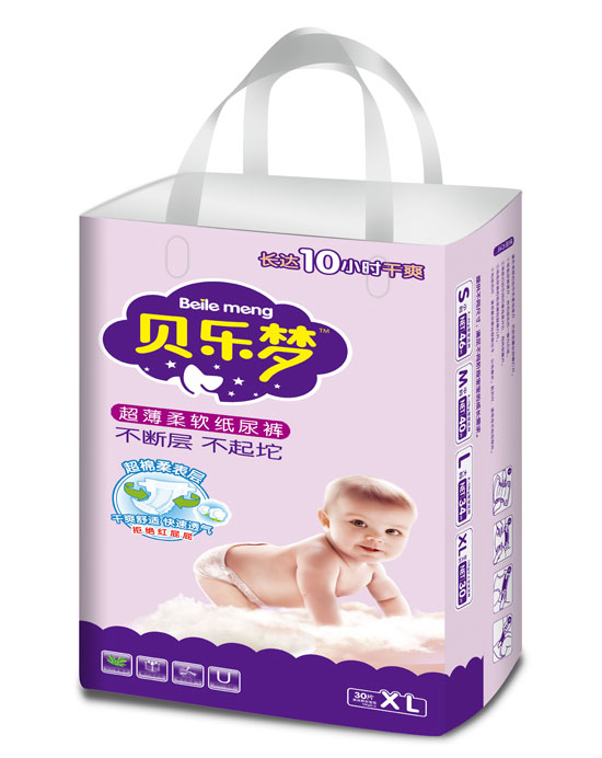 貝樂夢超薄柔軟紙尿褲XL碼