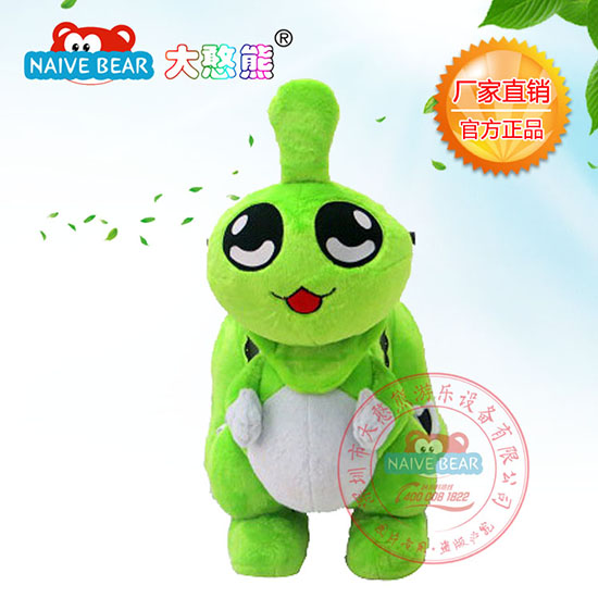 大憨熊七仔人偶型毛絨車(chē)