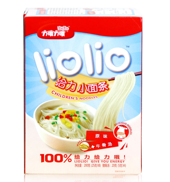 力哦力哦給力小面片原味200g