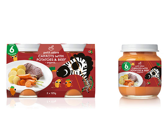 小馬斑斑土豆蘿卜燉牛肉嬰兒飯