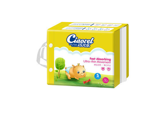 巧兒樂紙尿褲S號(hào)72片