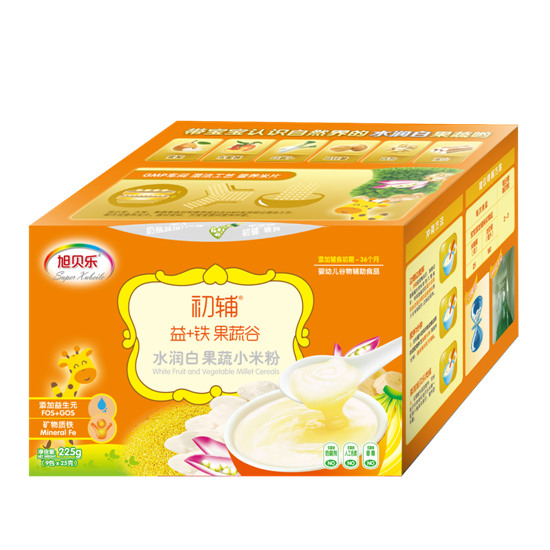 初輔水潤(rùn)白果蔬小米粉