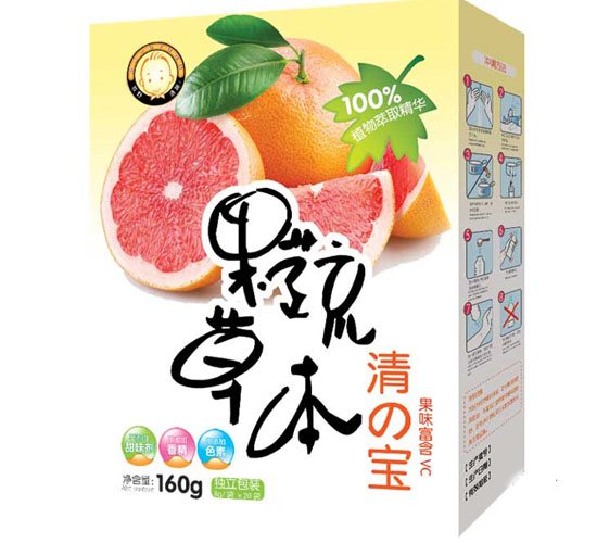 牧野漁趣果蔬草本香橙清清寶盒裝