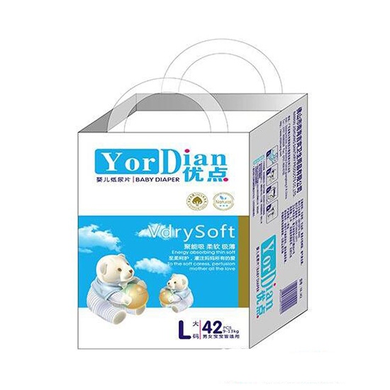 優(yōu)點(diǎn)嬰兒紙尿片L碼42片