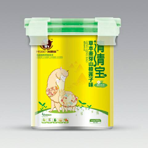 米思貝樂(lè)扣草本麥芽山楂蓮子味清清寶