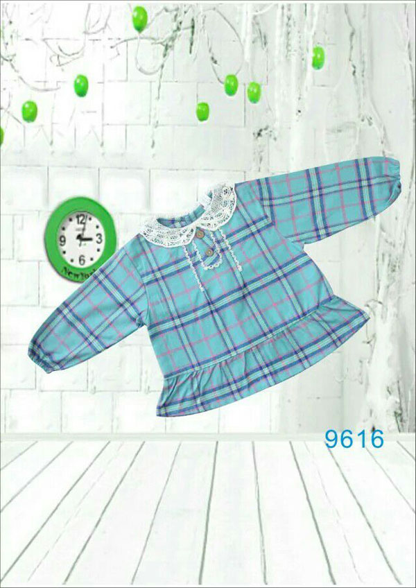 快樂小天天秋衣 格子