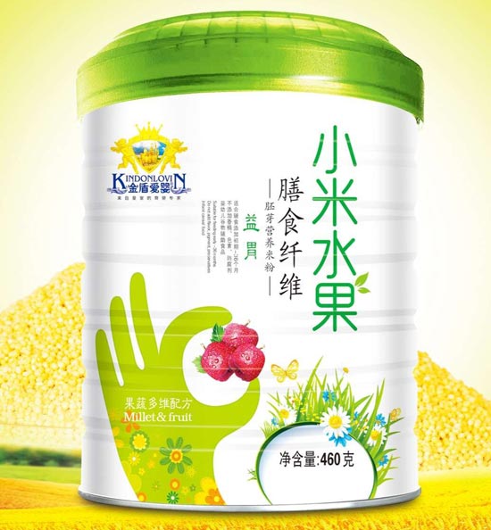 金盾愛(ài)嬰果蔬多維小米水果