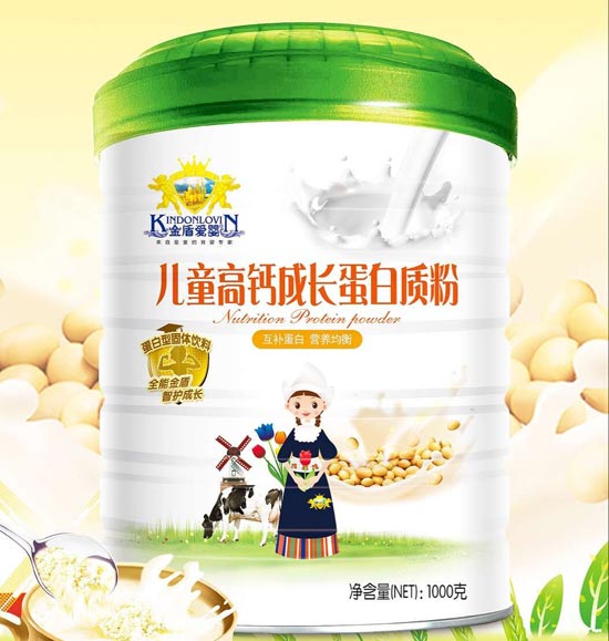 金盾愛嬰兒童高鈣成長蛋白質粉