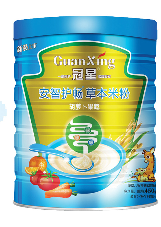 冠星胡蘿卜果蔬益生菌450克聽裝