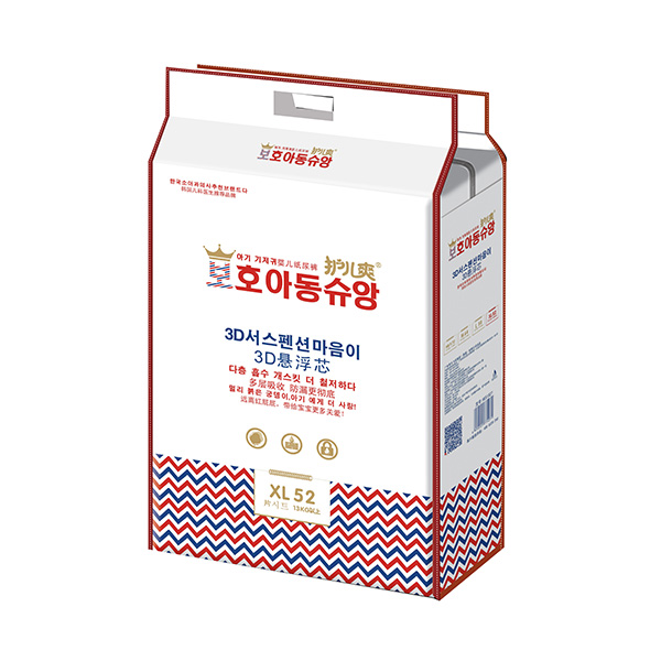 護(hù)兒爽3D懸浮芯紙尿褲(大包)XL52片