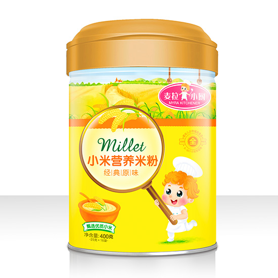 麥拉小廚-小米營(yíng)養(yǎng)米粉罐裝-經(jīng)典原味