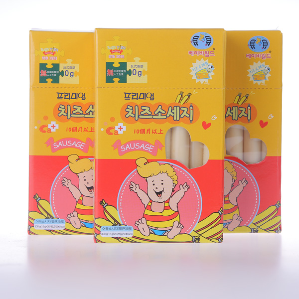 貝貝沃爾芝士魚腸黃色